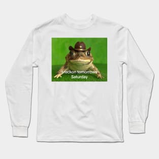 The prophecy frog 🐸 Long Sleeve T-Shirt